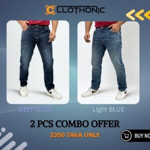 International Brand Diesel Denim Pant | Light Blue+Deep Blue | 2Pcs