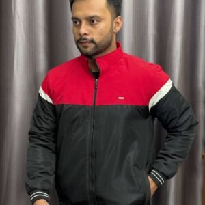 Black and red contrast