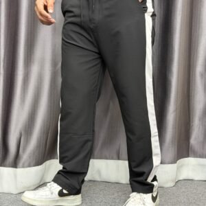 Premium Dubby Baggy Trouser | Black