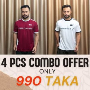 4 Pcs T-Shirt Combo