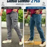 2Pcs Combo | Deep Blue + Ash